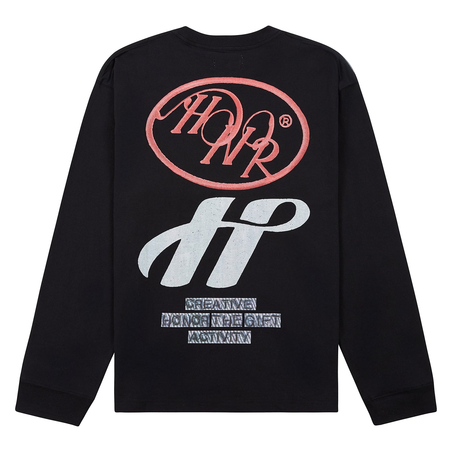 Pop Art L/S Tee | Black
