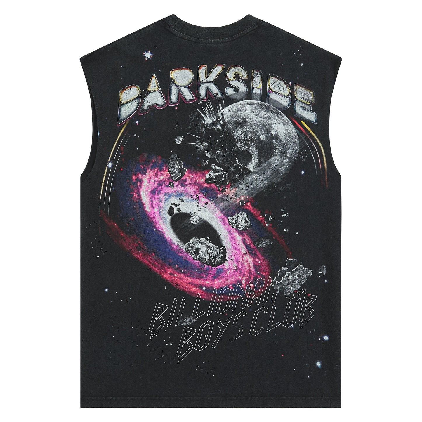 New Atlantis Sleeveless Tee | Black