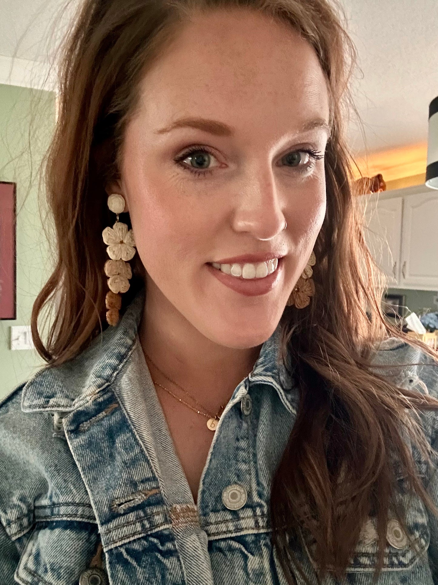 Beautiful Raffia Earrings