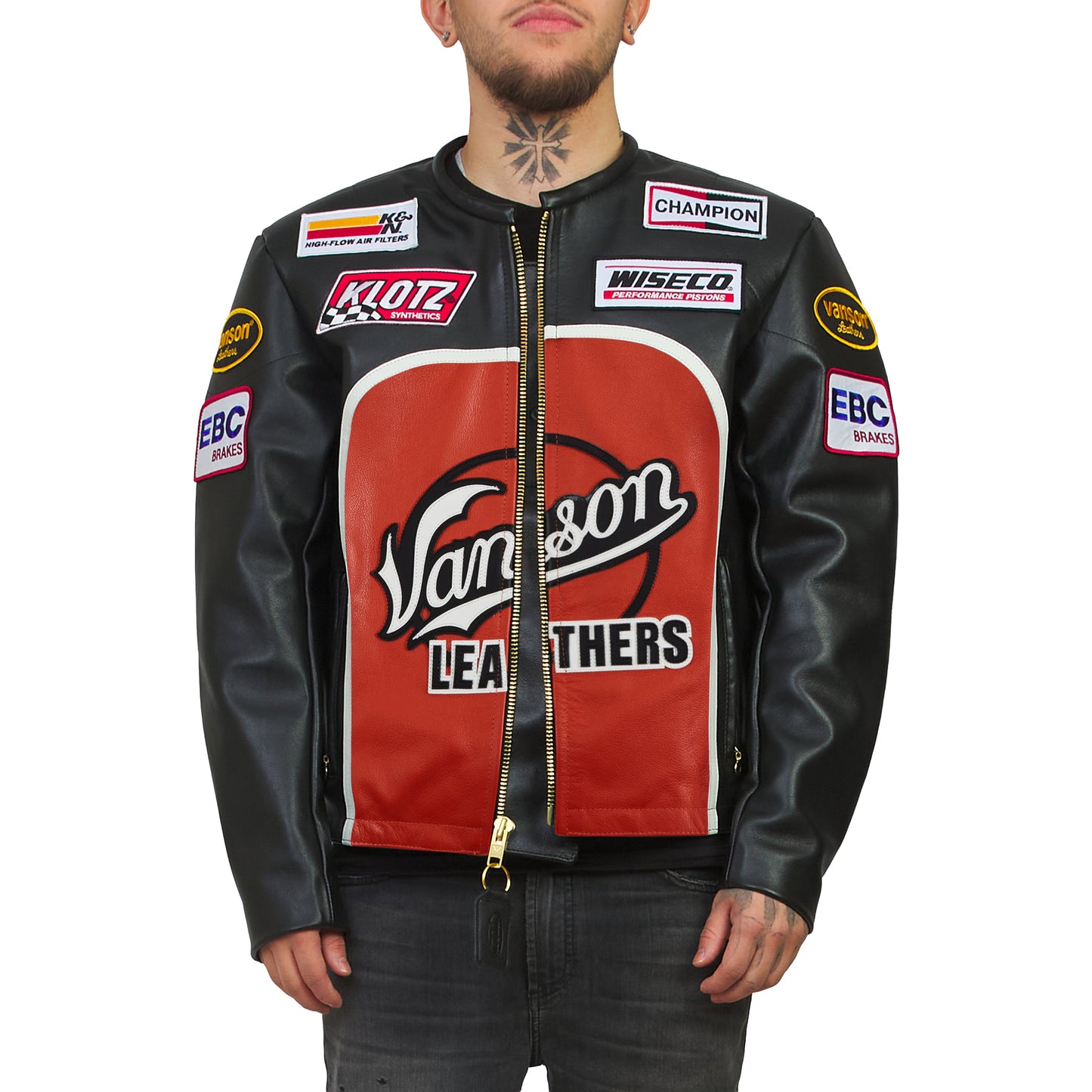 Bart Speedway Jacket | New Black/Orange