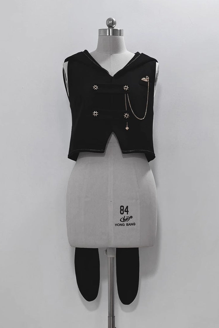 Black Anxious Rabbit Ouji Fashion Gothic Lolita Shorts