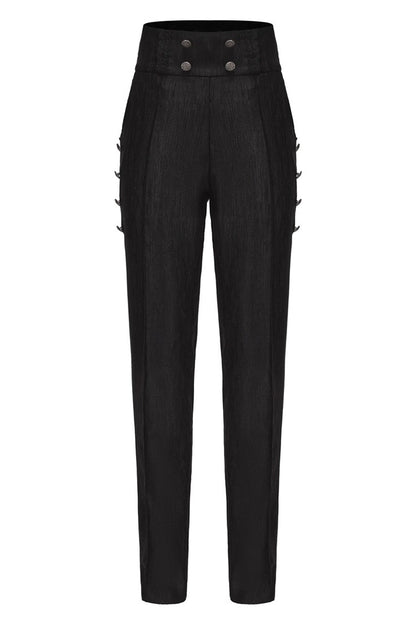 Black Glass Castle Elegant Handsome Prince Ouji Fashion Lolita Pants