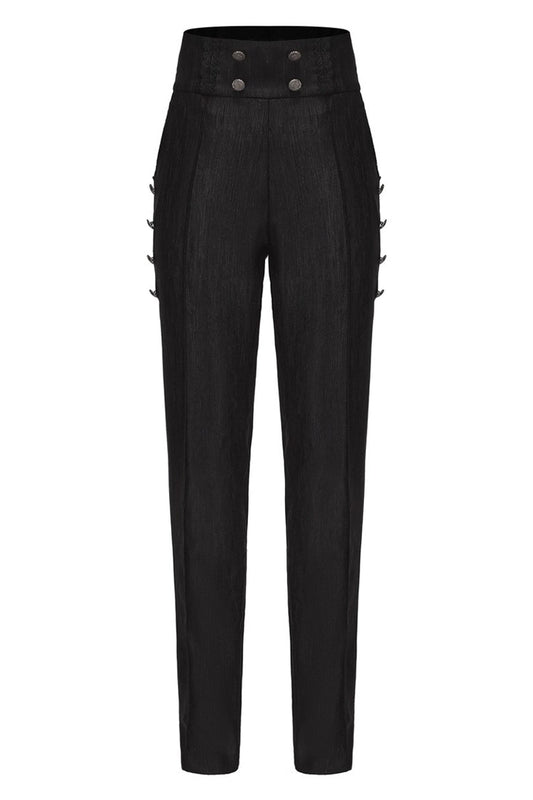 Black Glass Castle Elegant Handsome Prince Ouji Fashion Lolita Pants
