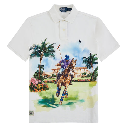 Paradise of Palm Trees Polo Shirt