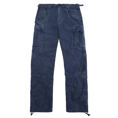 Rustic Canvas Cargo Pant | Classic Royal