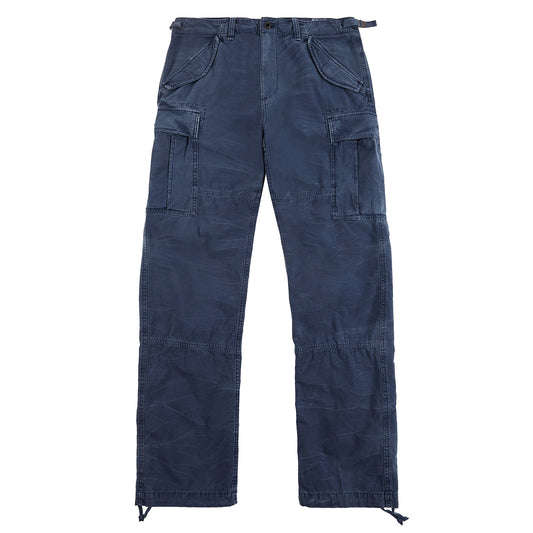 Rustic Canvas Cargo Pant | Classic Royal