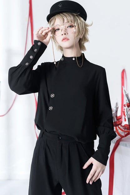 Black Princess Chronicles The Stars Change in Positions Ouji Lolita Blouse