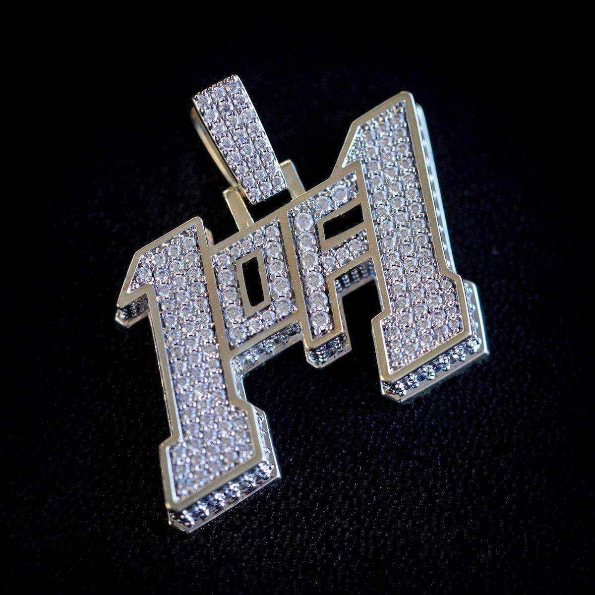 1of1 Pendant in Yellow Gold