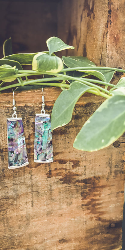 Beautiful Silver and Shell Earrings