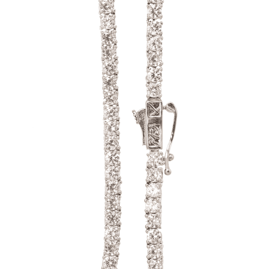 16" 3mm Tennis Necklace