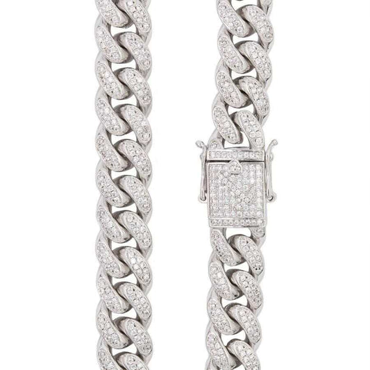 18" 12mm Diamond Cuban