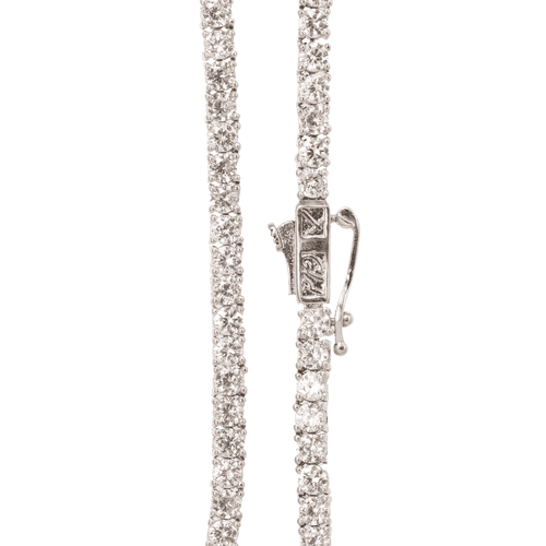 18" 3mm Tennis Necklace