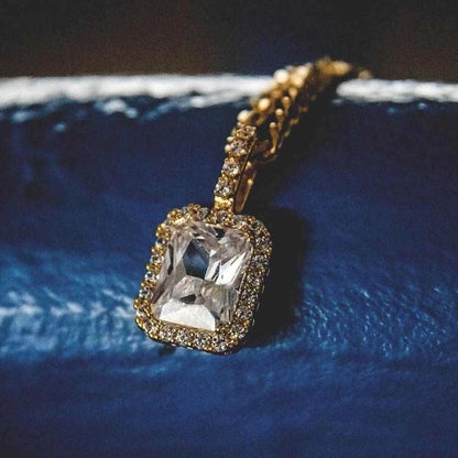 18k Vermeil Diamond Stone