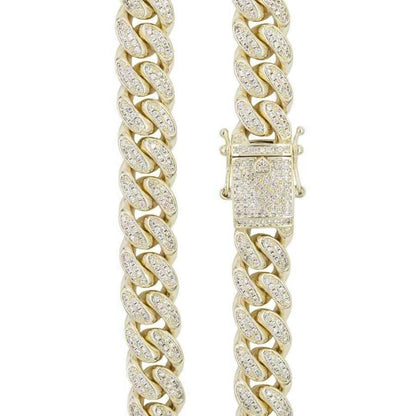 20" 12mm Diamond Cuban Link