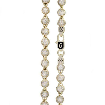20" 4mm Iced Ball Chain
