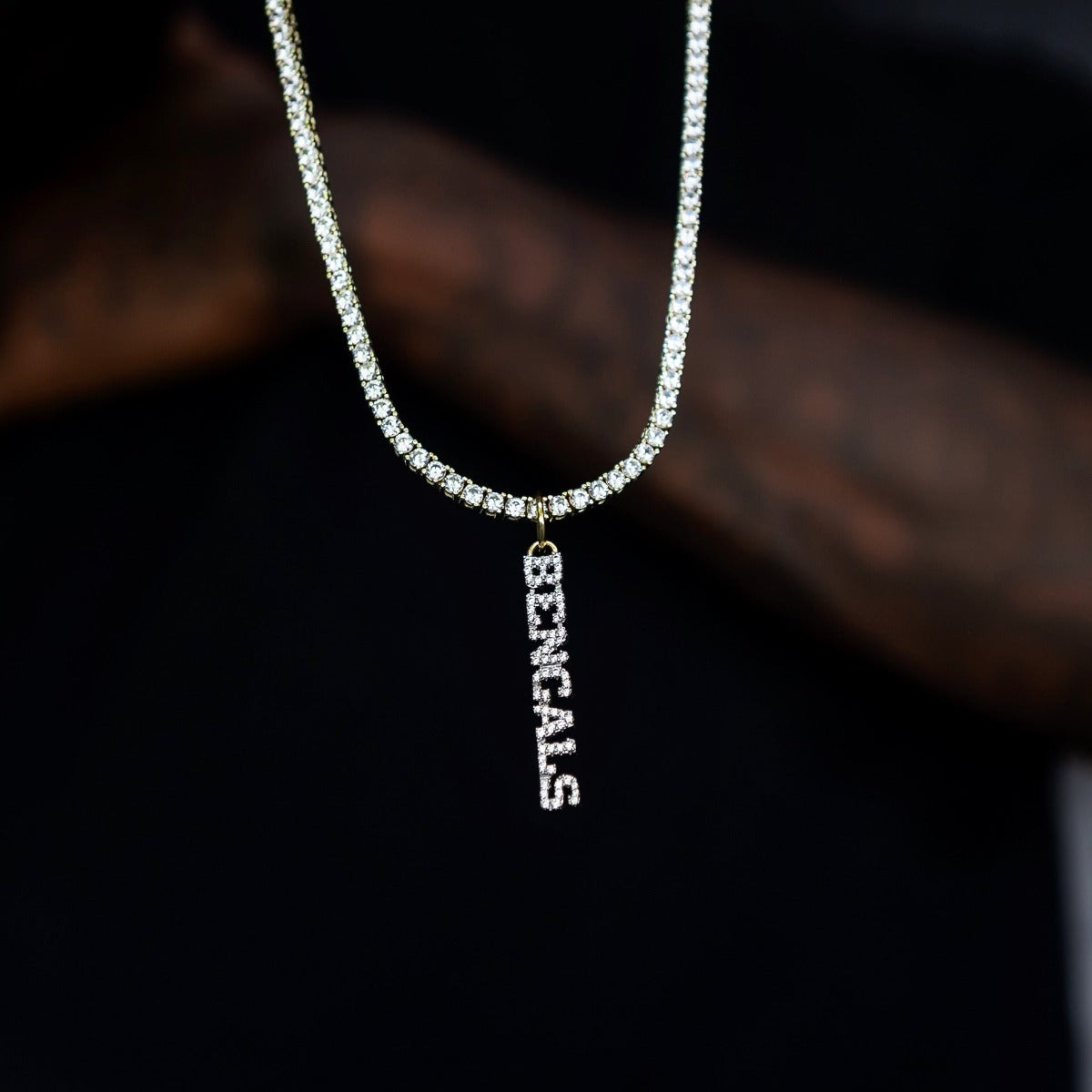 Cincinnati Bengals Wordmark Pendant