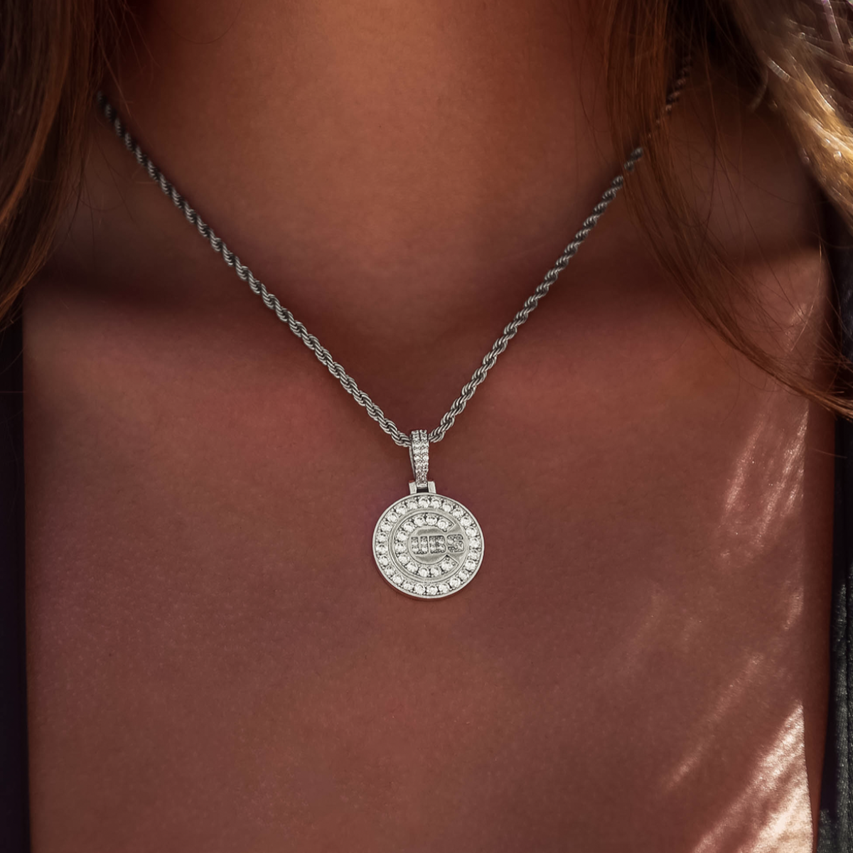 Chicago Cubs Micro Logo Pendant