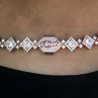 Cloister Link Necklace in Rose Gold - 10mm