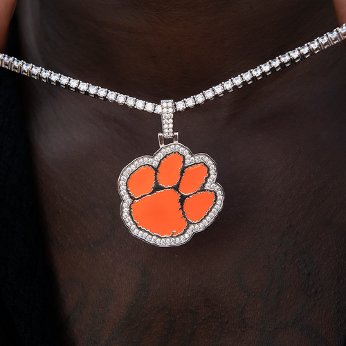 Clemson Tigers Official NCAA Logo Pendant