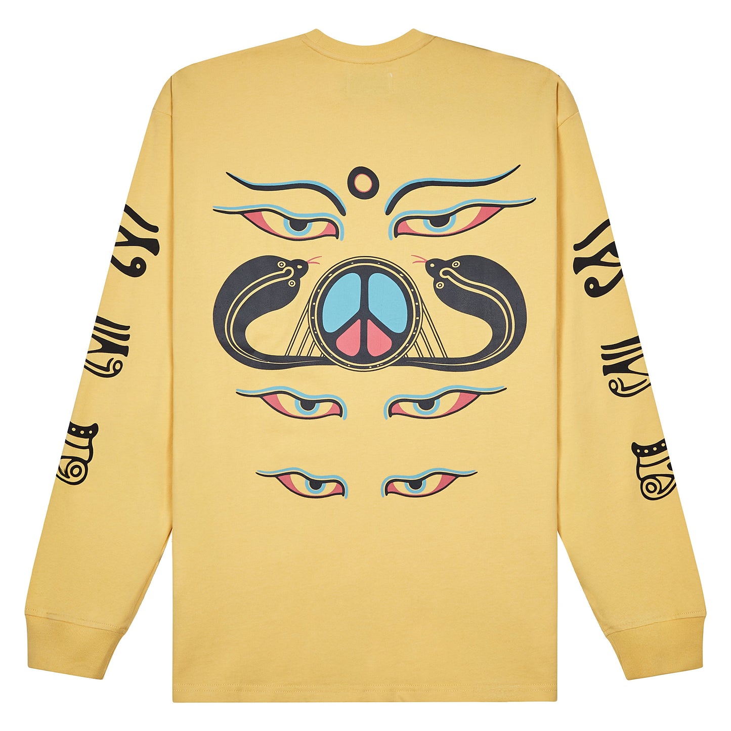 Peace Within L/S Tee | Yellow