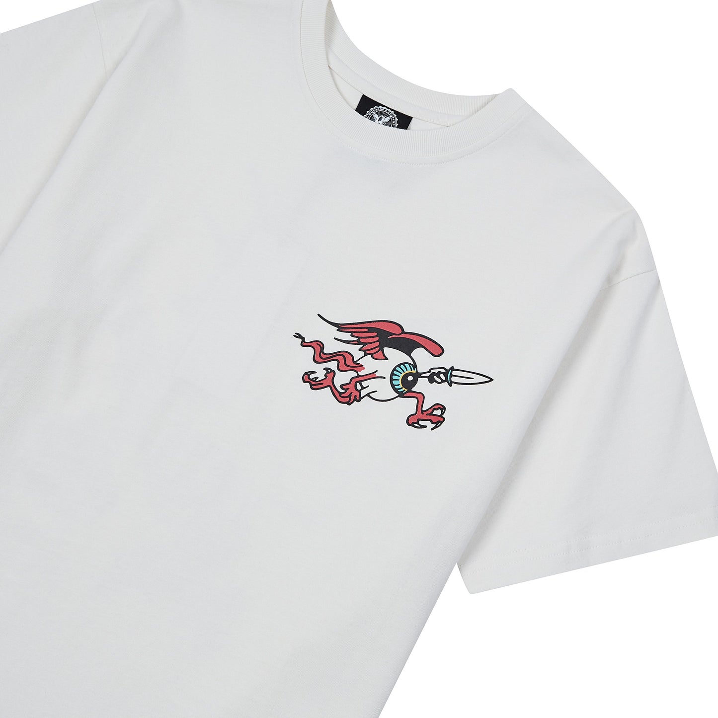 Peace Within The Watching Eyes Tee | Off-White