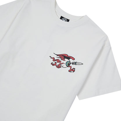 Peace Within The Watching Eyes Tee | Off-White