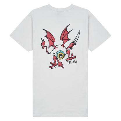 Peace Within The Watching Eyes Tee | Off-White
