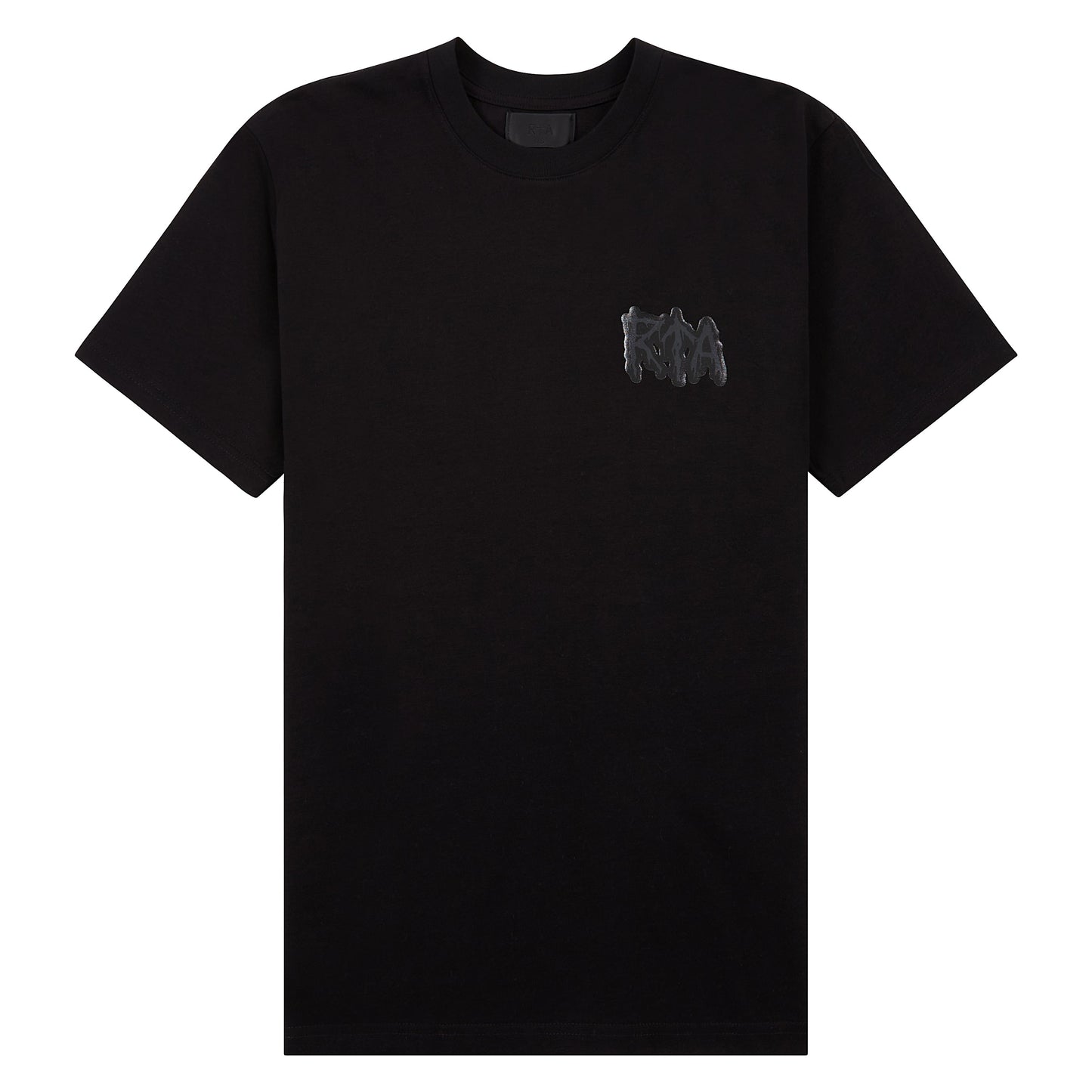 Liam Cyber Metal Tee | Black