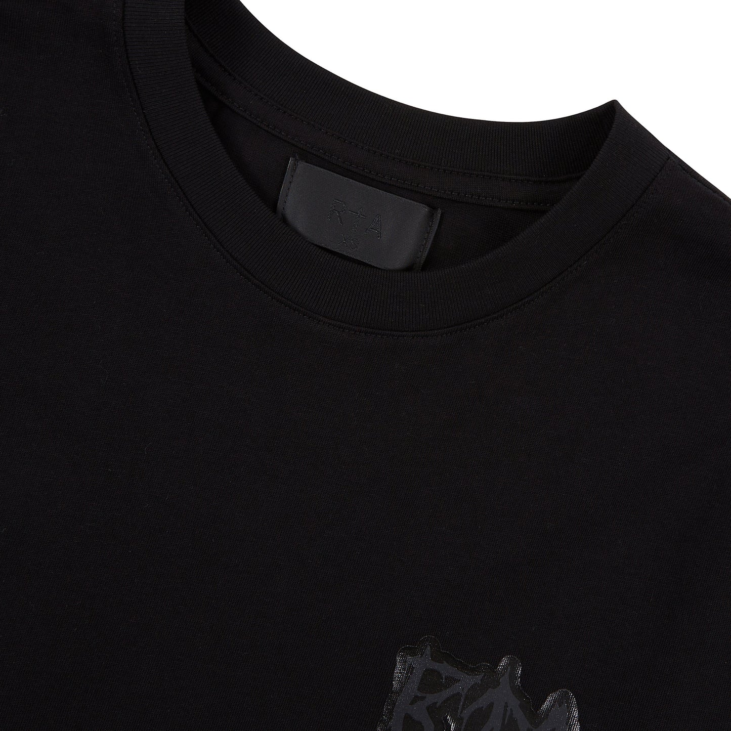 Liam Cyber Metal Tee | Black