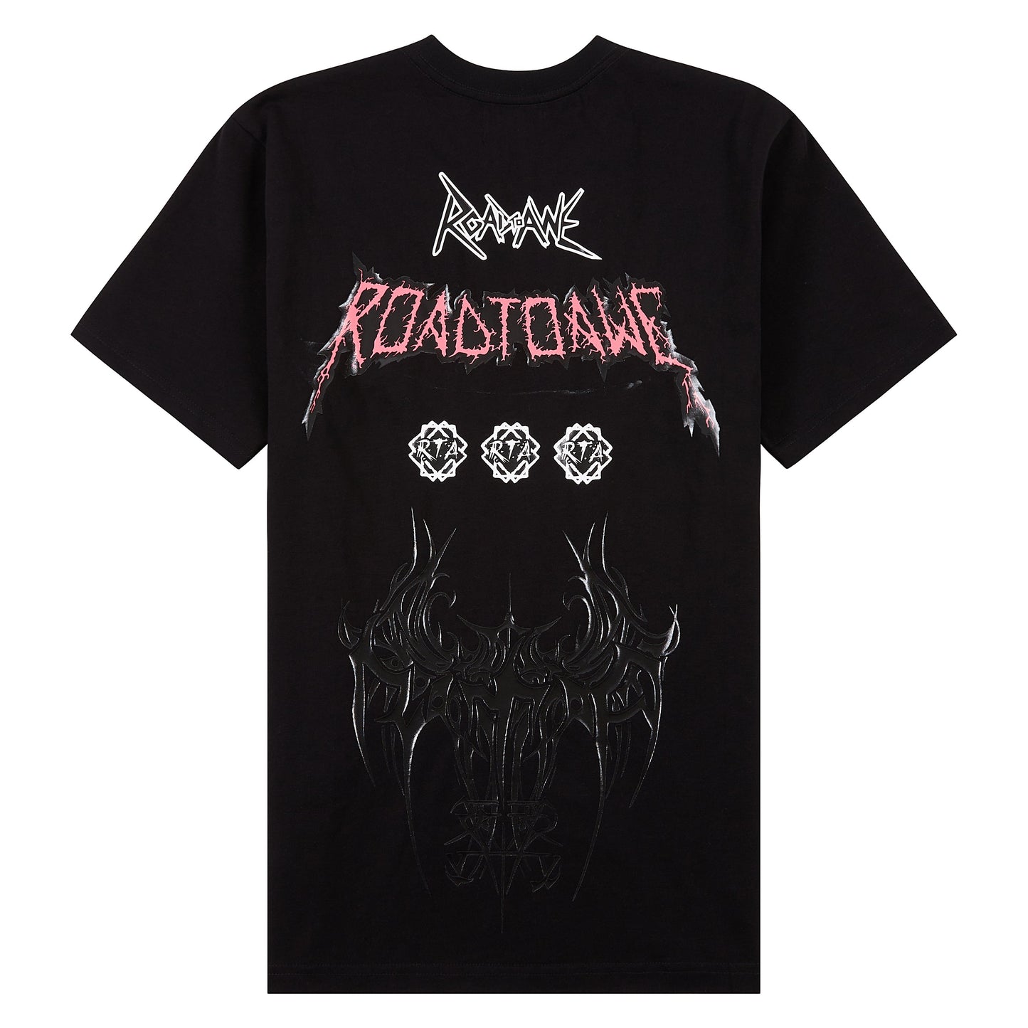 Liam Cyber Metal Tee | Black
