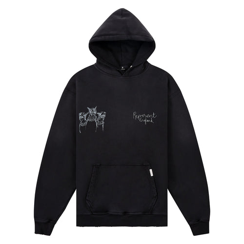 Hand Drawn Thoroughbred Dogs Hoodie