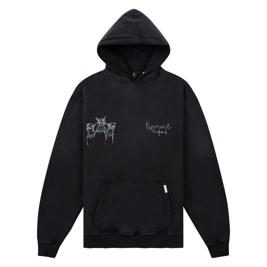 Hand Drawn Thoroughbred Dogs Hoodie