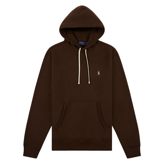 RL Fleece Pullover Hoodie | Nutmeg Brown