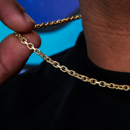 Box Chain + Smoking Cat Key Chain
