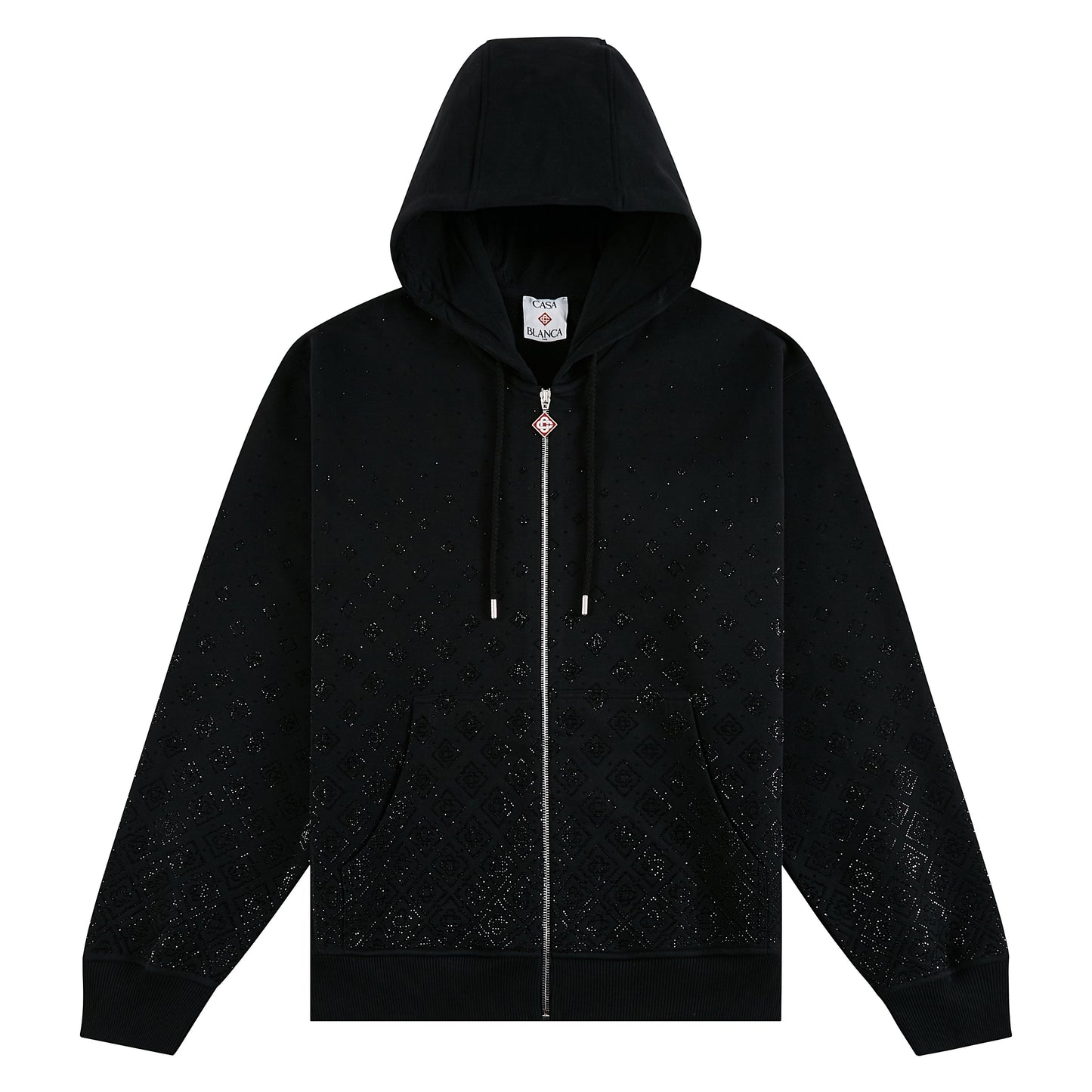 Crystal Monogram Hoodie
