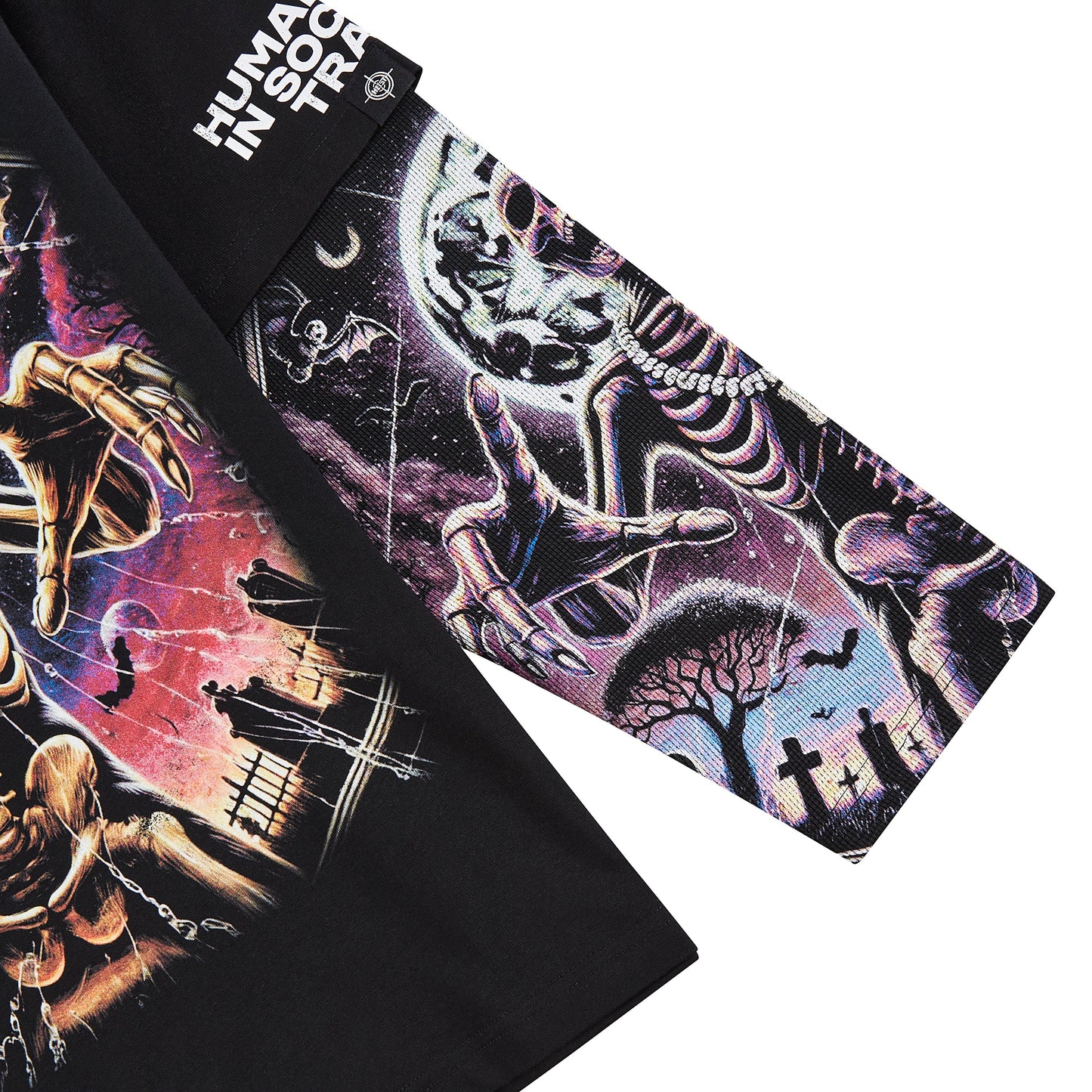 From The Grave Thermal Sleeve Tee