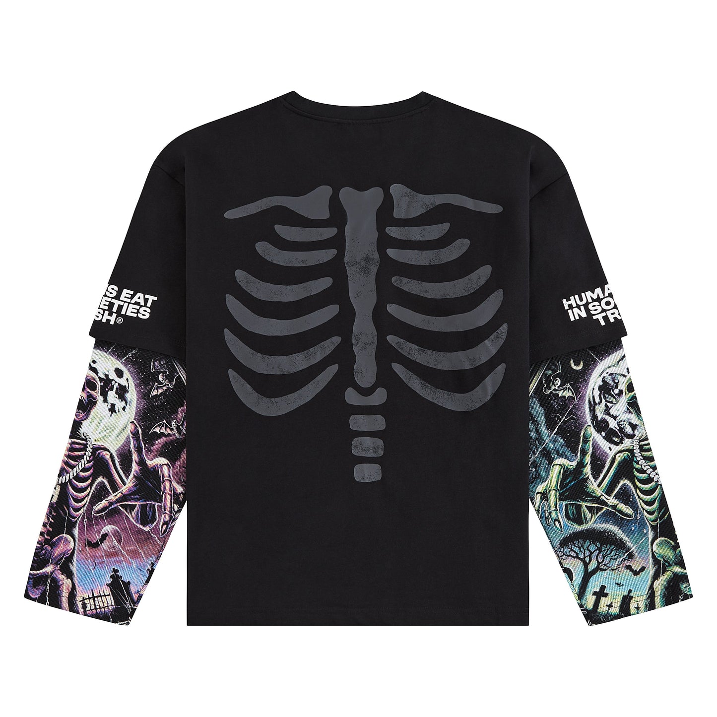 From The Grave Thermal Sleeve Tee