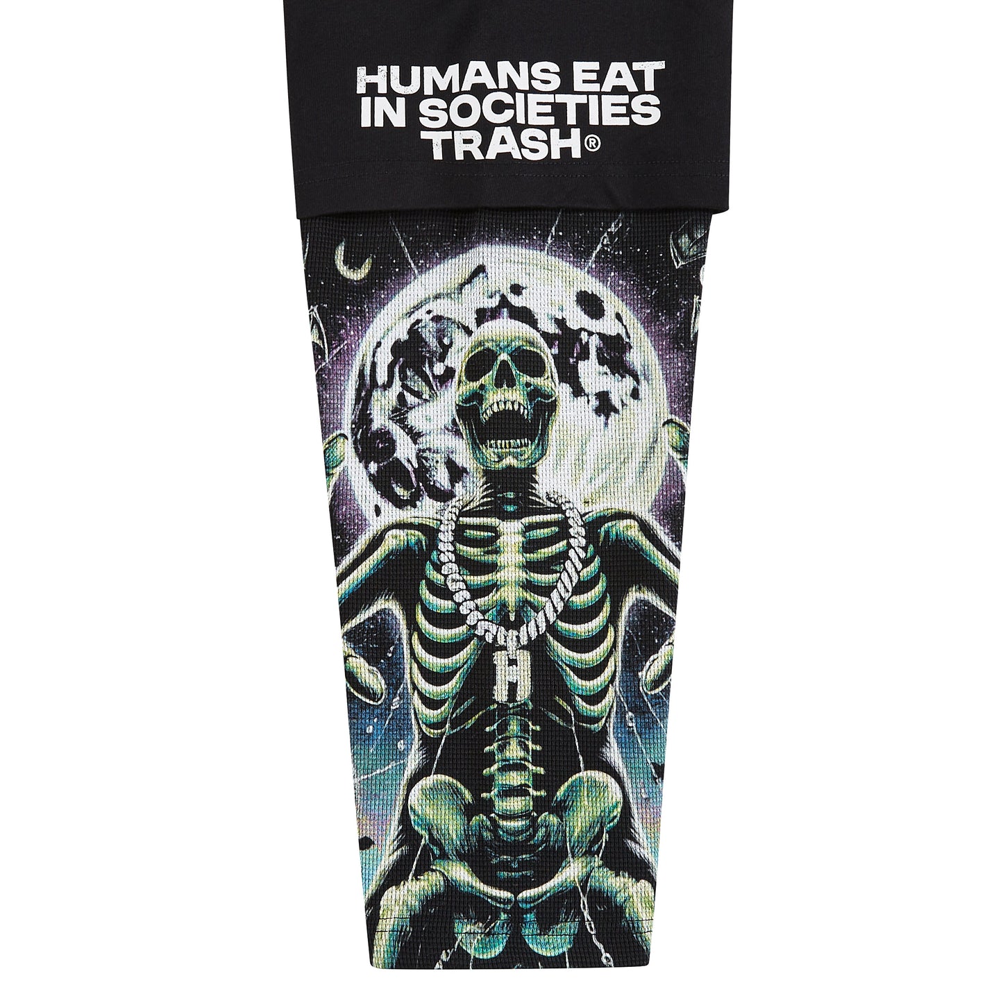 From The Grave Thermal Sleeve Tee