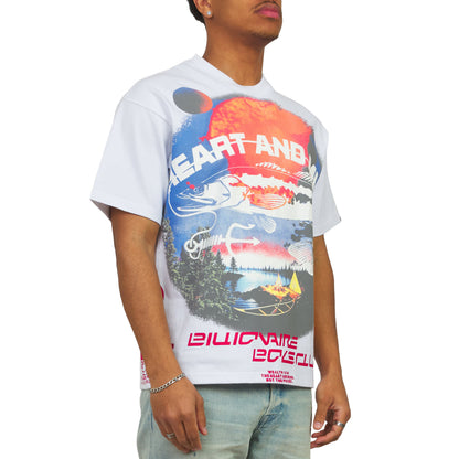 Hook Tee | White