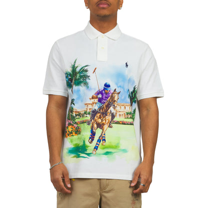 Paradise of Palm Trees Polo Shirt