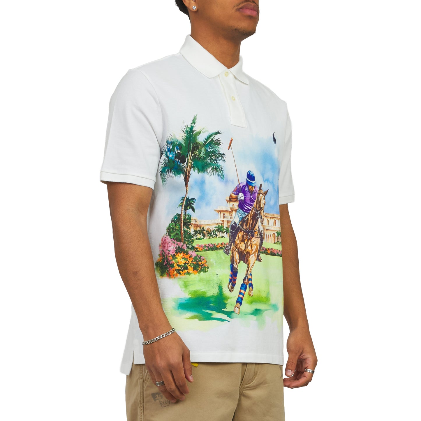 Paradise of Palm Trees Polo Shirt