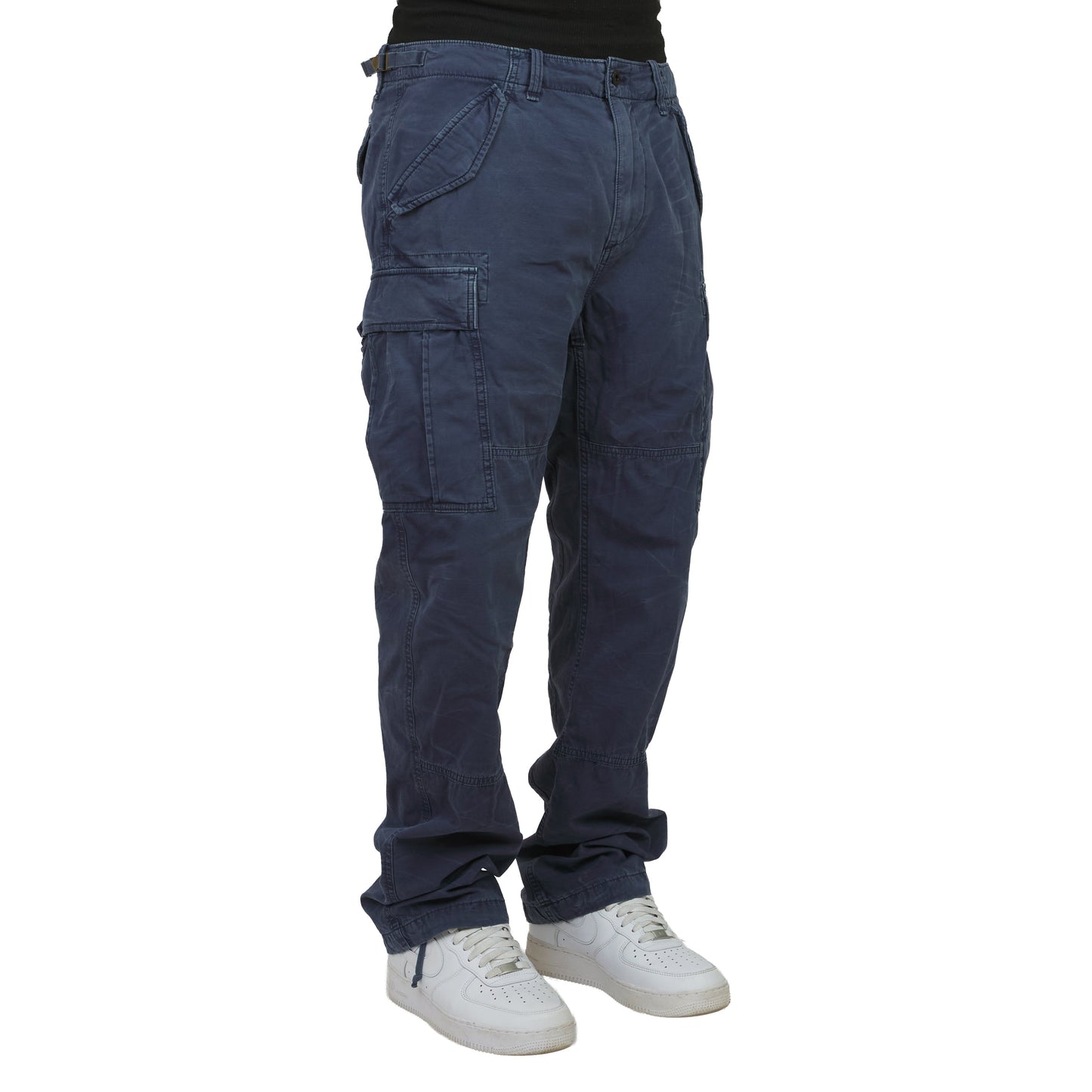 Rustic Canvas Cargo Pant | Classic Royal