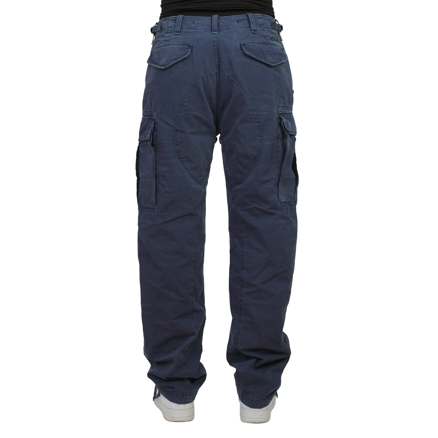 Rustic Canvas Cargo Pant | Classic Royal