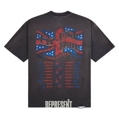 Dream On Tour Tee | Sun Fade Grey