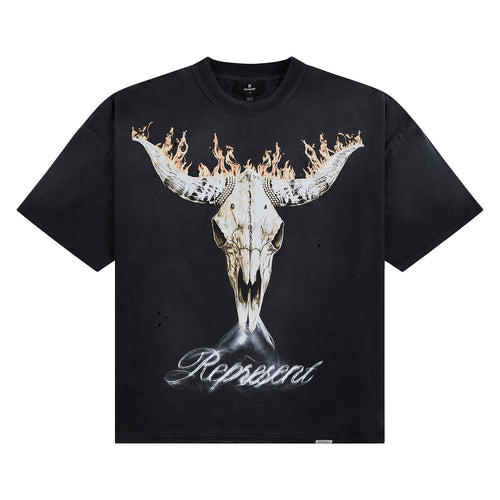 British Cowboys Tee | Stained Black