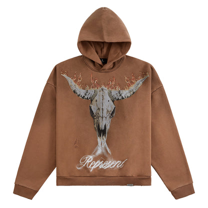 British Cowboys Hoodie | Dusty Brown
