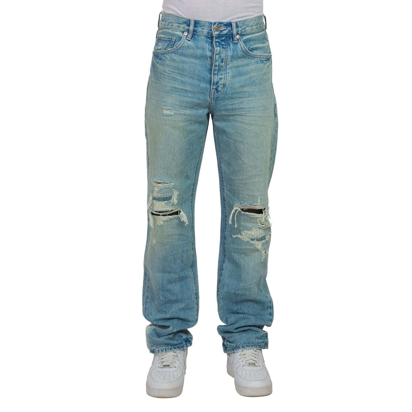 Repair Knee Blowout Denim