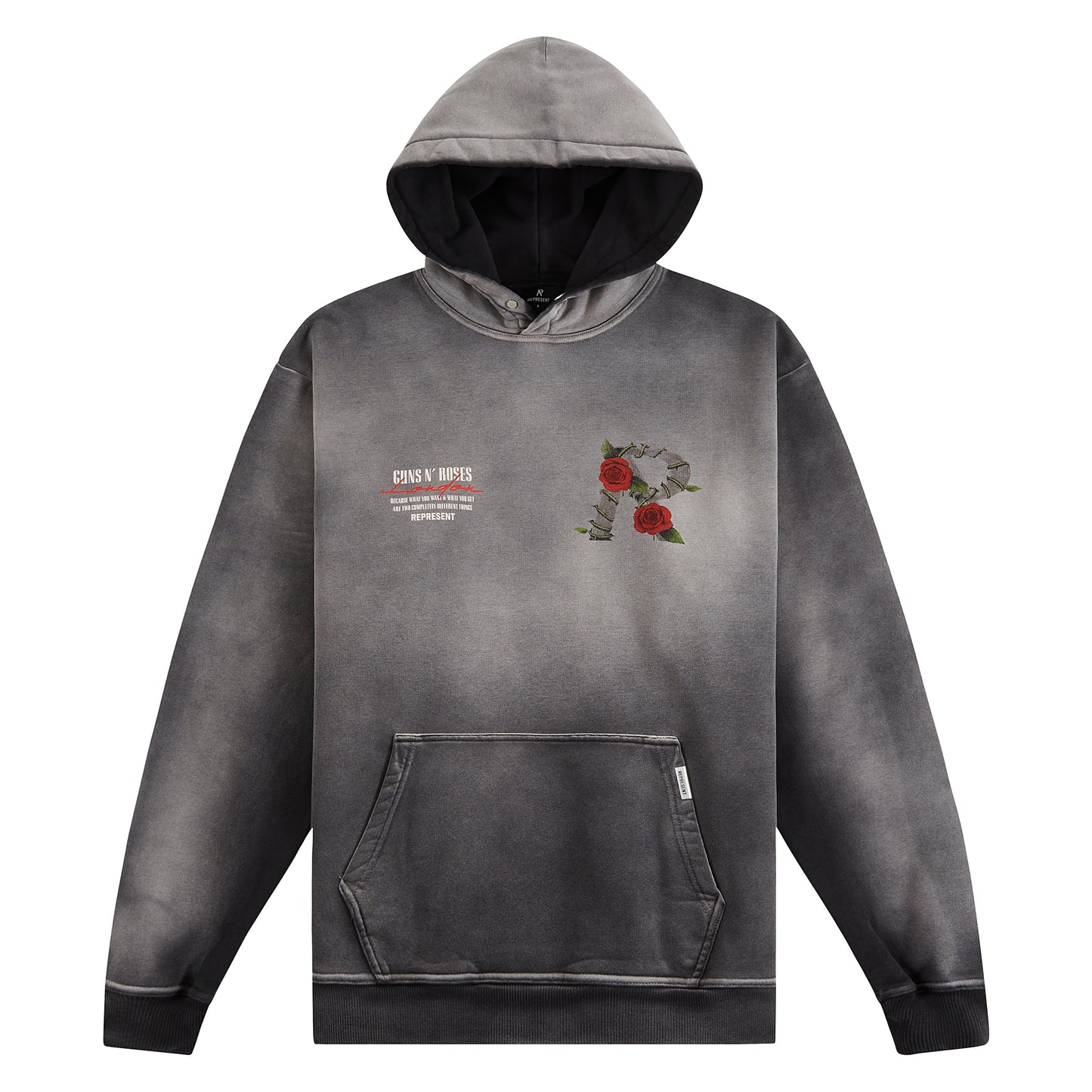 Guns N' Roses Tour Hoodie | Stained Black