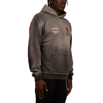 Guns N' Roses Tour Hoodie | Stained Black