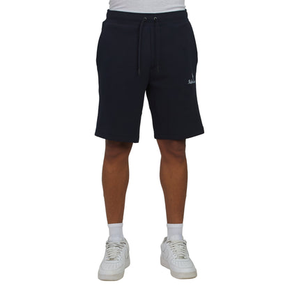 Double-Knit Embroidered Short | Aviator Navy